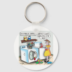 Porte-clés Chaussettes dans un univers parallèle