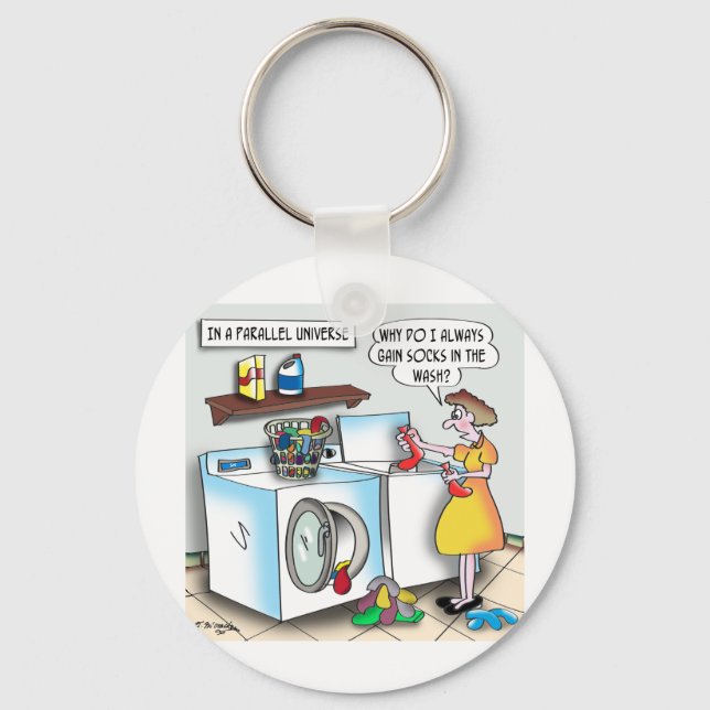 Porte-clés Chaussettes dans un univers parallèle (Recto)