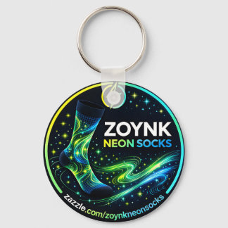 Porte-clés Chaussettes Néon Zoynk