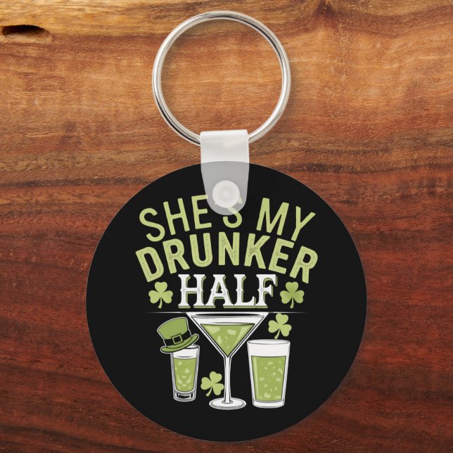 Porte-clés Chaussure Mon Couple Moitié St patrick Corresponda (Recto)