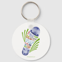 Chaussure sur tablette - Porte - clé