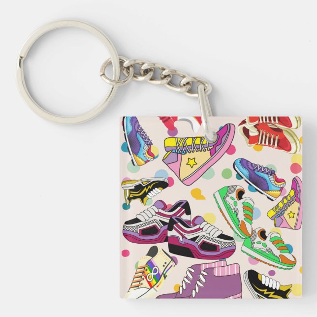 Porte-clés chaussures (Devant)