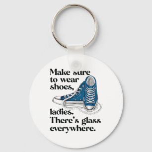 Porte-clés Chaussures Dames Il y a Gl Partout Baskets Perles