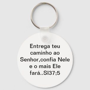 Porte-clés chaveirinho c verset biblique