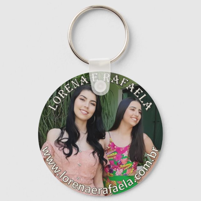 Porte-clés Chaveiro Lorena e Rafaela 02 (Recto)