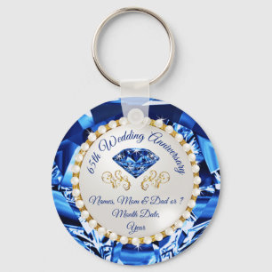 Porte-clés Cheap, 65th Wedding Anniversary Party Favors,