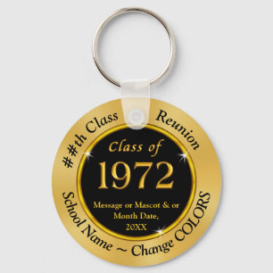Porte-clés Cheap, Class of 1972 Reunion, Black Gold Souvenirs
