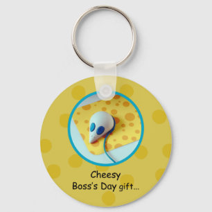 Porte-clés Cheesy Boss's Day, Holiday, Humour