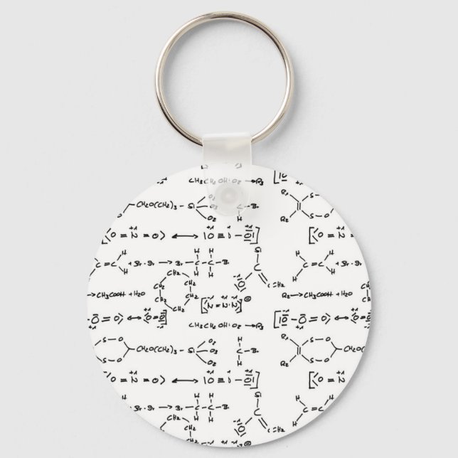 Porte-clés Chemical formula writing (Recto)