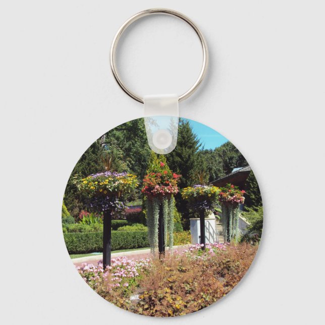 Porte-clés Chemin du jardin (Recto)