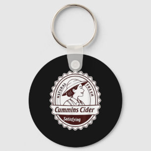Porte-clés Chemise Cummins Cider - Cadeau Blague Drôle Nouvea