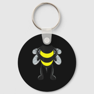 Porte-clés Chemise d'abeille Adultes Hommes Femmes Enfants Co