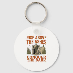 Porte-clés Chemise de citation de grotte de résurrection vint