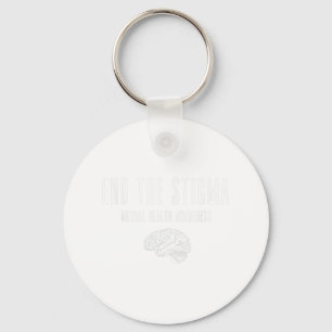 Porte-clés Chemise de sensibilisation à la santé mentale - Gr