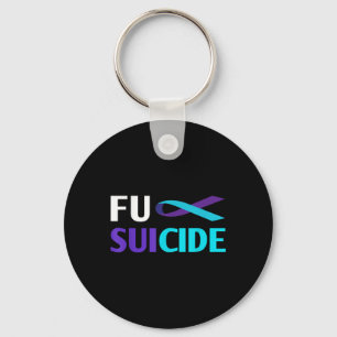 Porte-clés Chemise de sensibilisation au suicide pour souteni