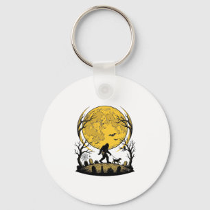 Porte-clés Chemise Halloween Bigfoot Pleine Lune Promenade Ch