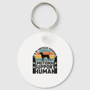 Porte-clés Chemise pour humain de soutien émotionnel pour Ren