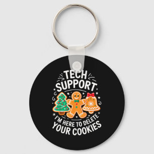 Porte-clés Chemise Tech Suprt Je Suis Là Pour Supprimer Vos C