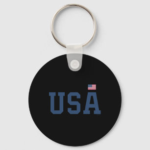 Porte-clés Chemise Usa Femmes Hommes Enfants Drapeau Américai