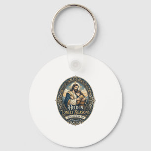 Porte-clés Chemise vintage d'encouragement pour veuve et veuf
