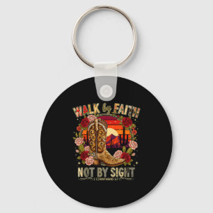 Porte-clés Chemise Walk By Faith Not Sight 2 Corinthiens 5_7 