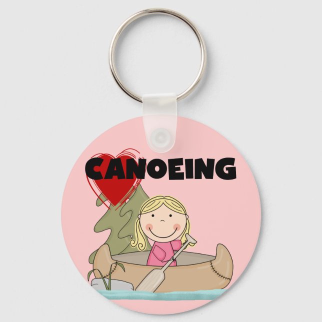 Porte-clés Chemises et cadeaux Heart Canoeing (Recto)
