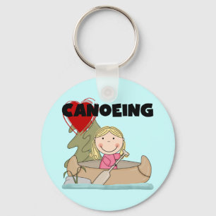 Porte-clés Chemises et cadeaux Heart Canoeing