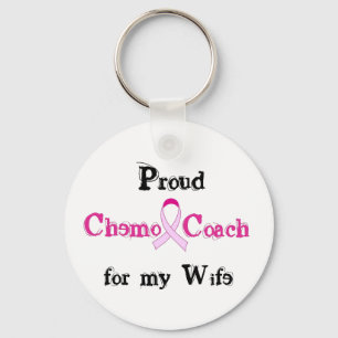 Porte-clés Chemo Coach - Pink Ribbon Breast Cancer