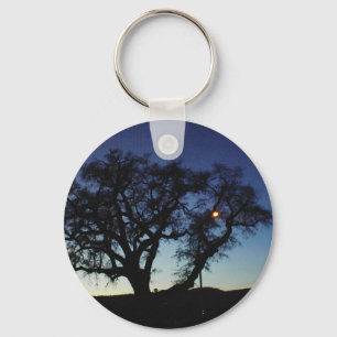 Porte-clés Chêne au crépuscule