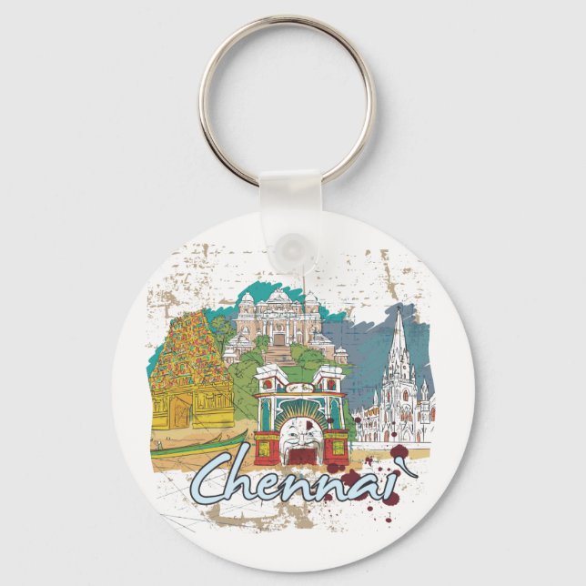 Porte-clés Chennai (Recto)