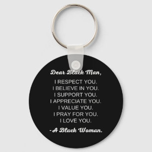 Porte-clés Cher Black Man Black Love Black Relations