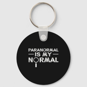Porte-clés Chercheur Paranormal Chasse Fantôme Drôle Cadeau