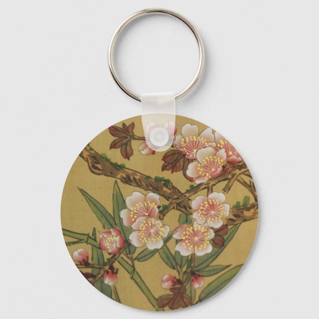 Porte-clés Cherry Blossom Asian Japanese (Recto)