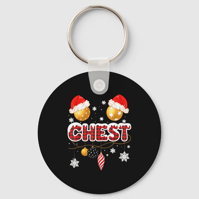 Porte-clés Chest Nuts Christmas Matching Couple Chestnuts  (Recto)