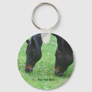 Porte-clés Cheval Amis Pâturage Porte - clé animal