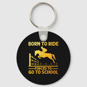 Porte-clés Cheval Art Pour Hommes Femmes Équitation Rider Equ