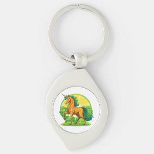 Porte-clés Cheval licorne