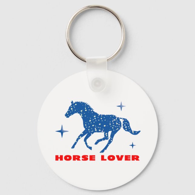 Porte-clés Cheval Lover (Recto)