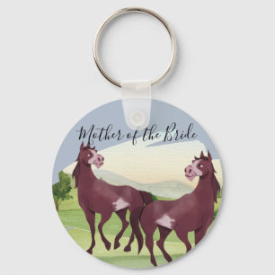 Porte-clés Cheval Pays Thématique Western Rustic Mariage
