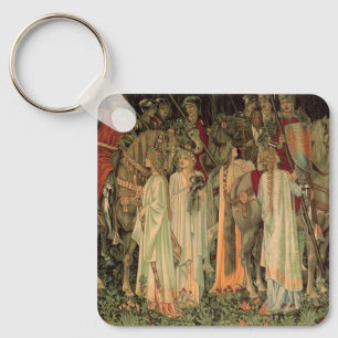 Porte-clés Chevaliers médiévaux de la Table Ronde