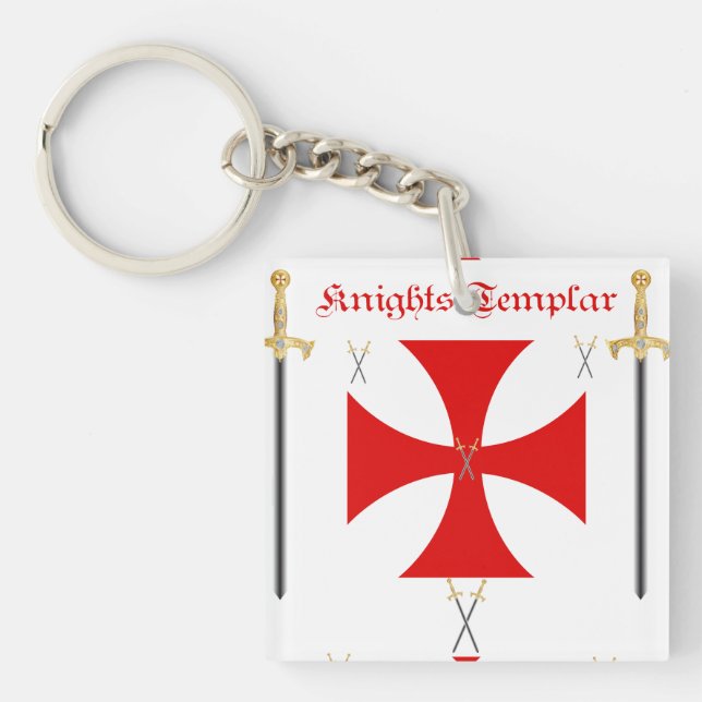 Porte-clés Chevaliers Templar (Devant)