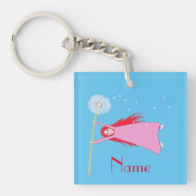 Porte-clés Cheveux roux Dandelion Girl Thunder_Cove (Devant)