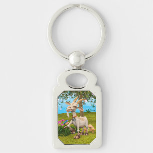 Porte-clés Chèvre Joyeuse
