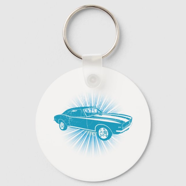 Porte-clés Chevrolet Camaro SS 396 1967 (Recto)