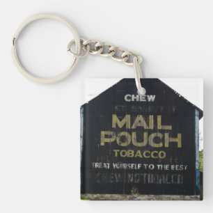 Porte-clés Chew Mail Pouch Tabac Barn - Photo originale