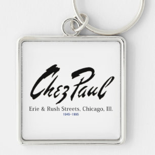 Porte-clés Chez Paul French Restaurant, Chicago