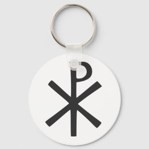 Porte-clés Chi Rho symbol