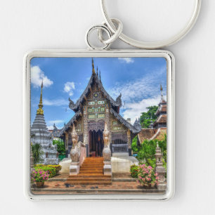Porte-clés Chiang Mai temple photo