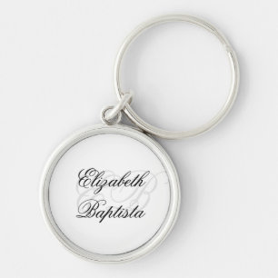 Porte-clés Chic Luxe Minimaliste Stylish Monogramme