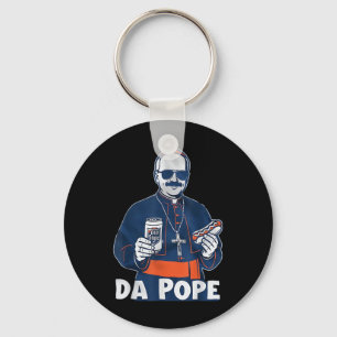 Porte-clés Chicago Da Pope Funny Humour catholique